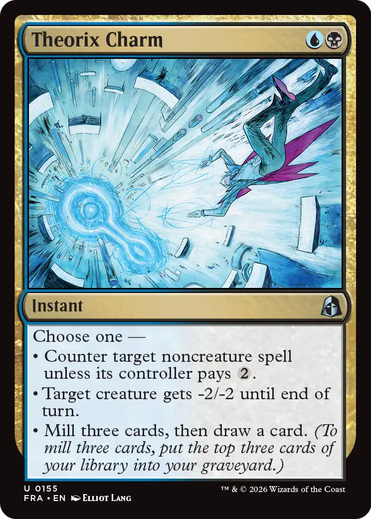 Theorix Charm - Uncommon Instant card from Reality Fracture