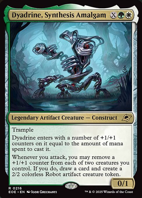 Dyadrine, Synthesis Amalgam