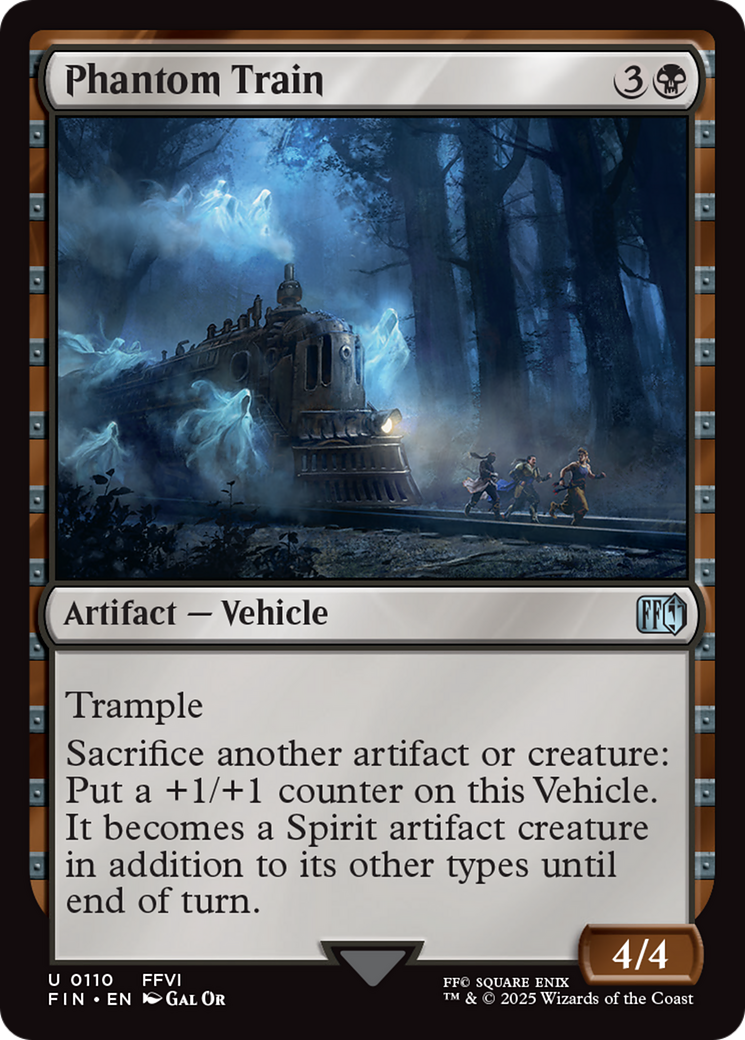 Phantom Train - Uncommon Artifact — Vehicle card from Final Fantasy