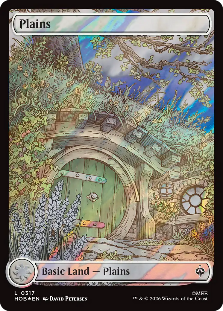 Plains - Common Basic Land — Plains card from The Hobbit