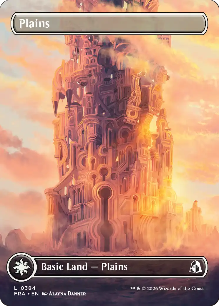 Plains - Common Basic Land — Plains card from Reality Fracture