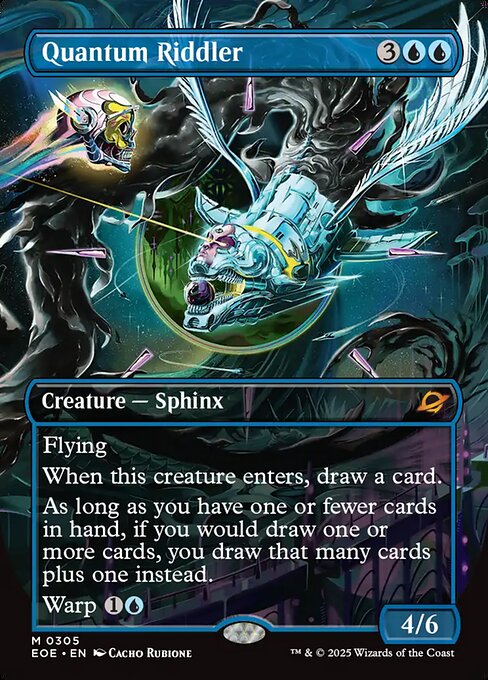 Quantum Riddler - Mythic rare card from Edge of Eternities