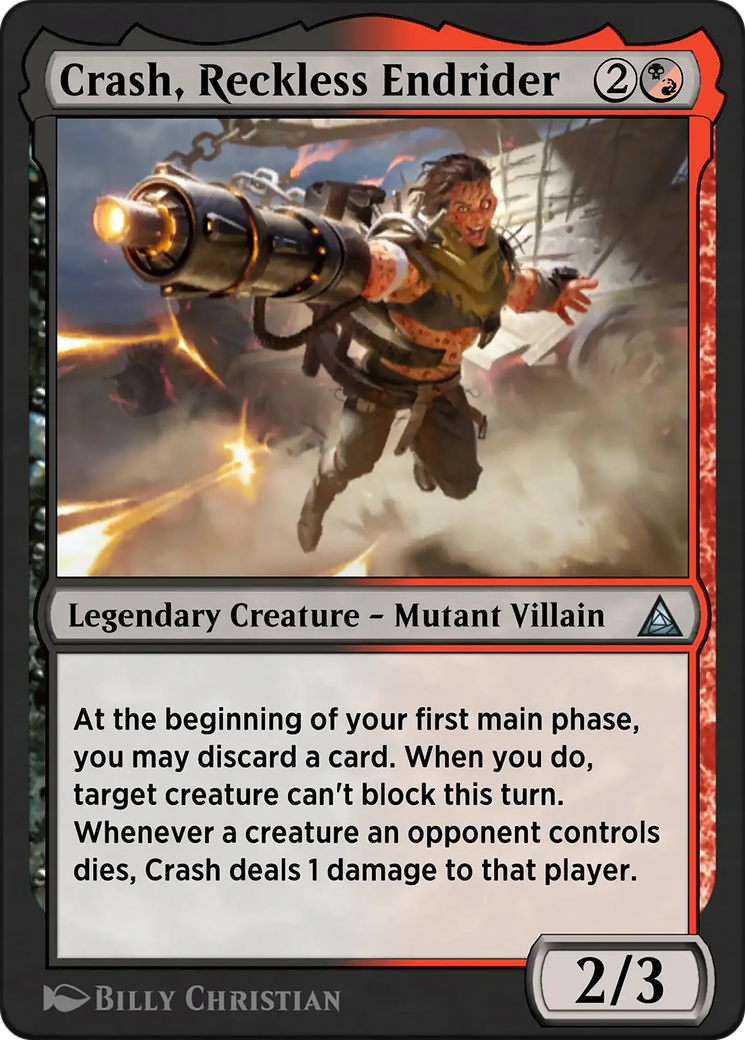 Shriek, Treblemaker - Uncommon Legendary Creature — Mutant Villain card from Through the Omenpaths