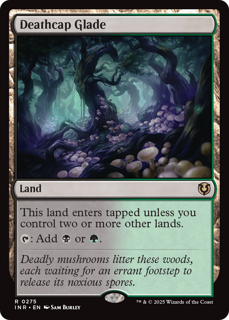 Deathcap Glade - Rare Land card from Innistrad Remastered