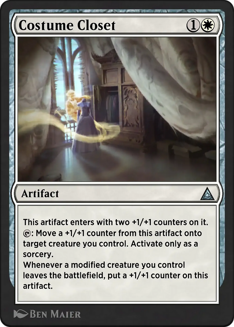 Costume Closet - Uncommon Artifact card from Through the Omenpaths