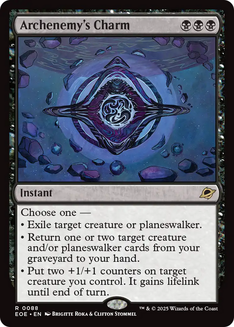Archenemy's Charm - Rare Instant card from Edge of Eternities