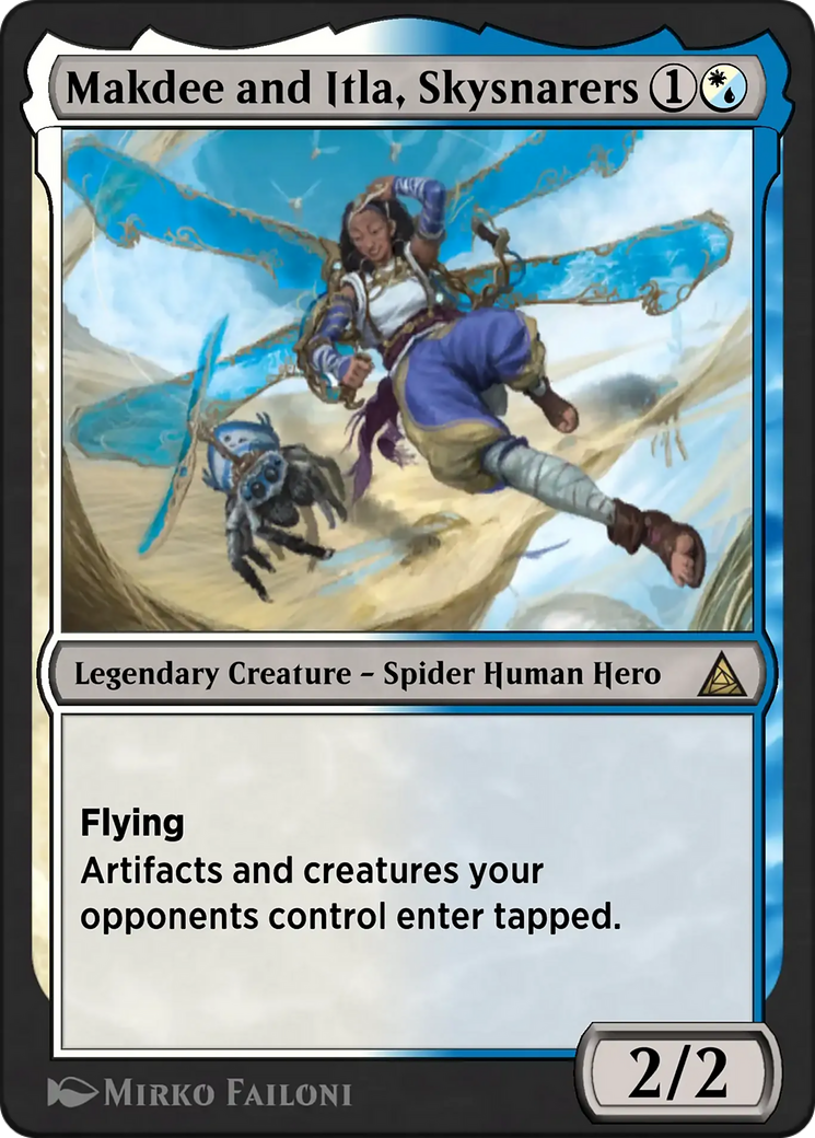 Spider-Woman, Stunning Savior - Rare Legendary Creature — Spider Human Hero card from Through the Omenpaths