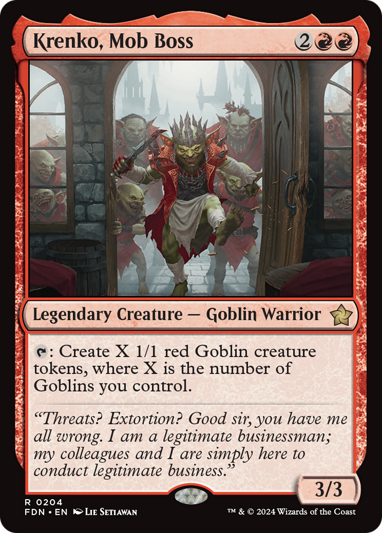 Image of card Krenko, Mob Boss
