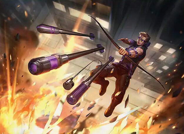 Hawkeye, Master Marksman