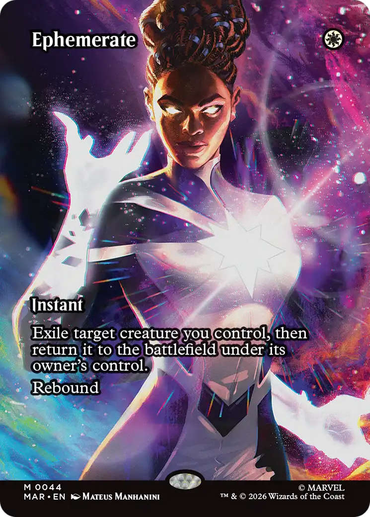 Ephemerate - Mythic Instant card from Marvel Universe