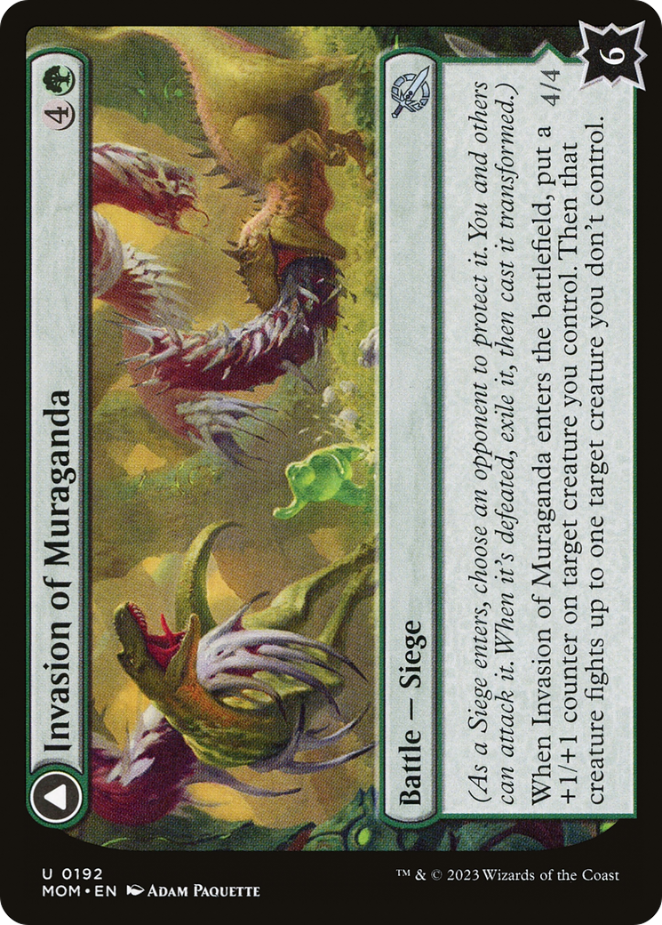 Image of card Invasion of Muraganda // Primordial Plasm