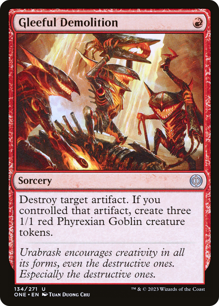 Image of card Gleeful Demolition