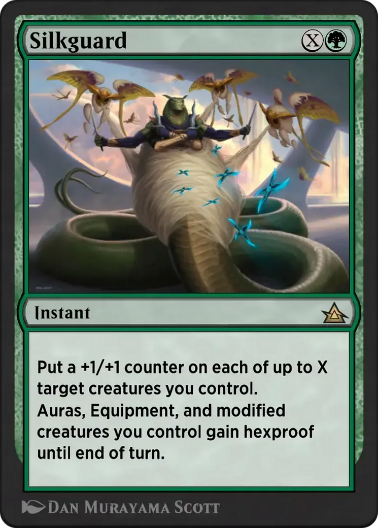 Silkguard - Rare Instant card from Through the Omenpaths Bonus Sheet