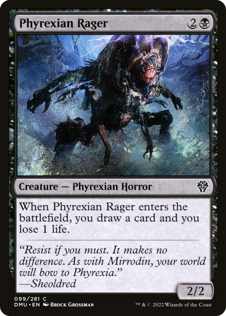 Image of card Phyrexian Rager