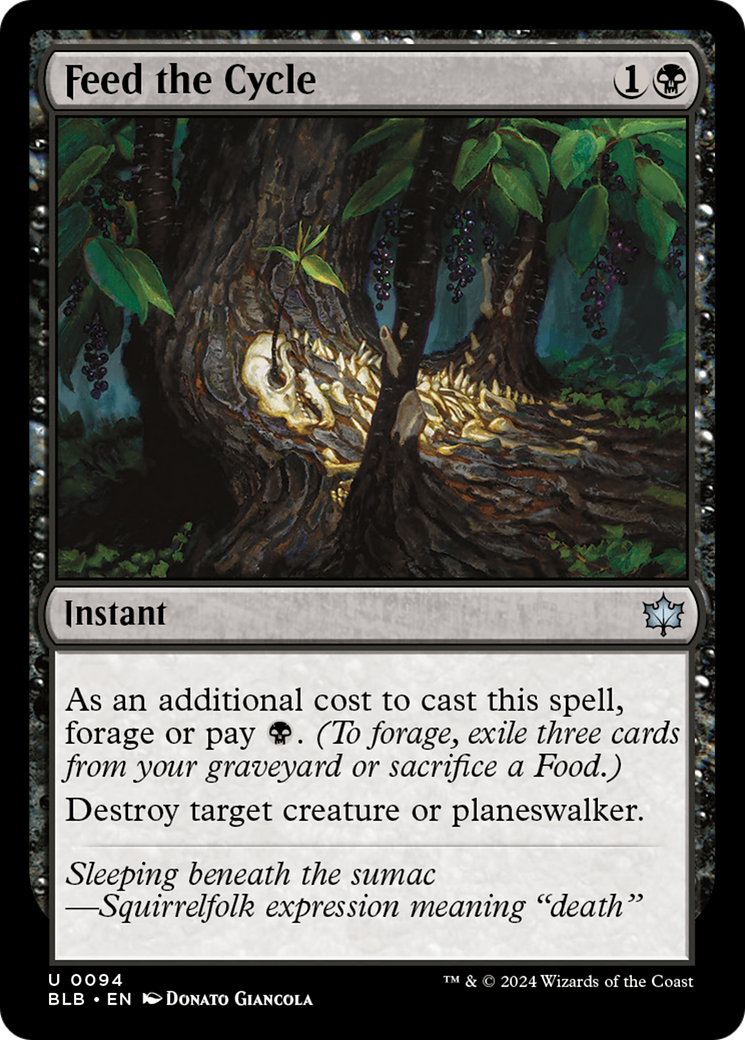Image of card Feed the Cycle