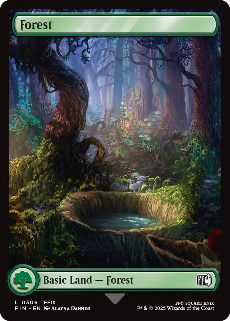 Forest - Common Basic Land — Forest card from Final Fantasy
