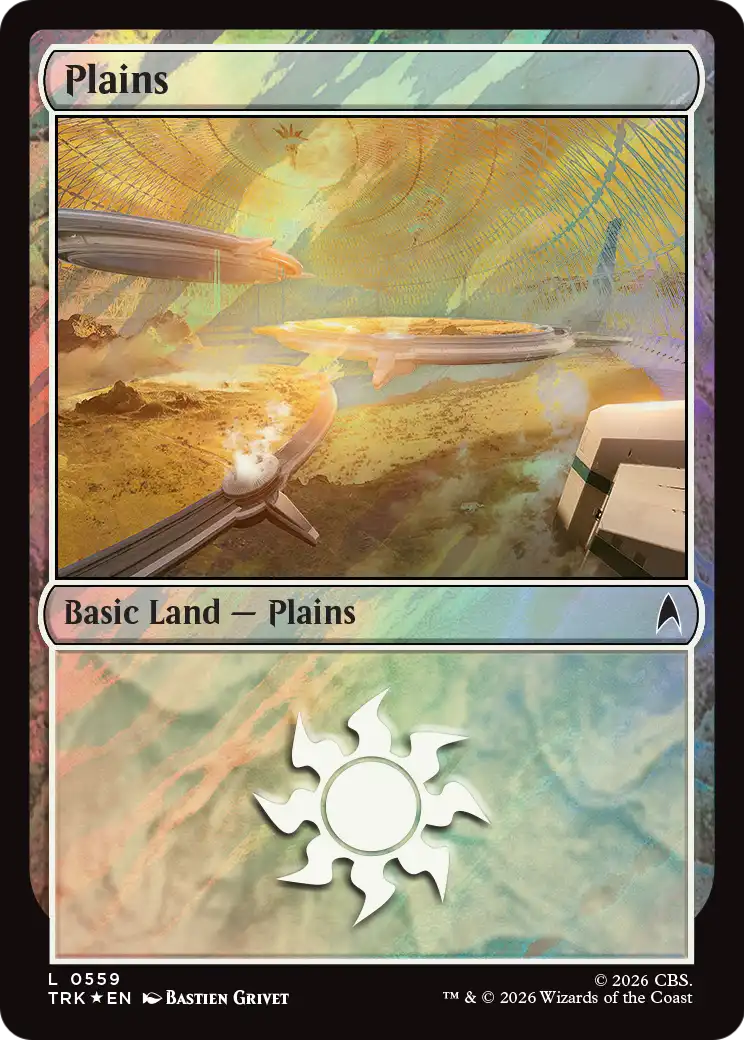 Plains - Common Basic Land — Plains card from Star Trek