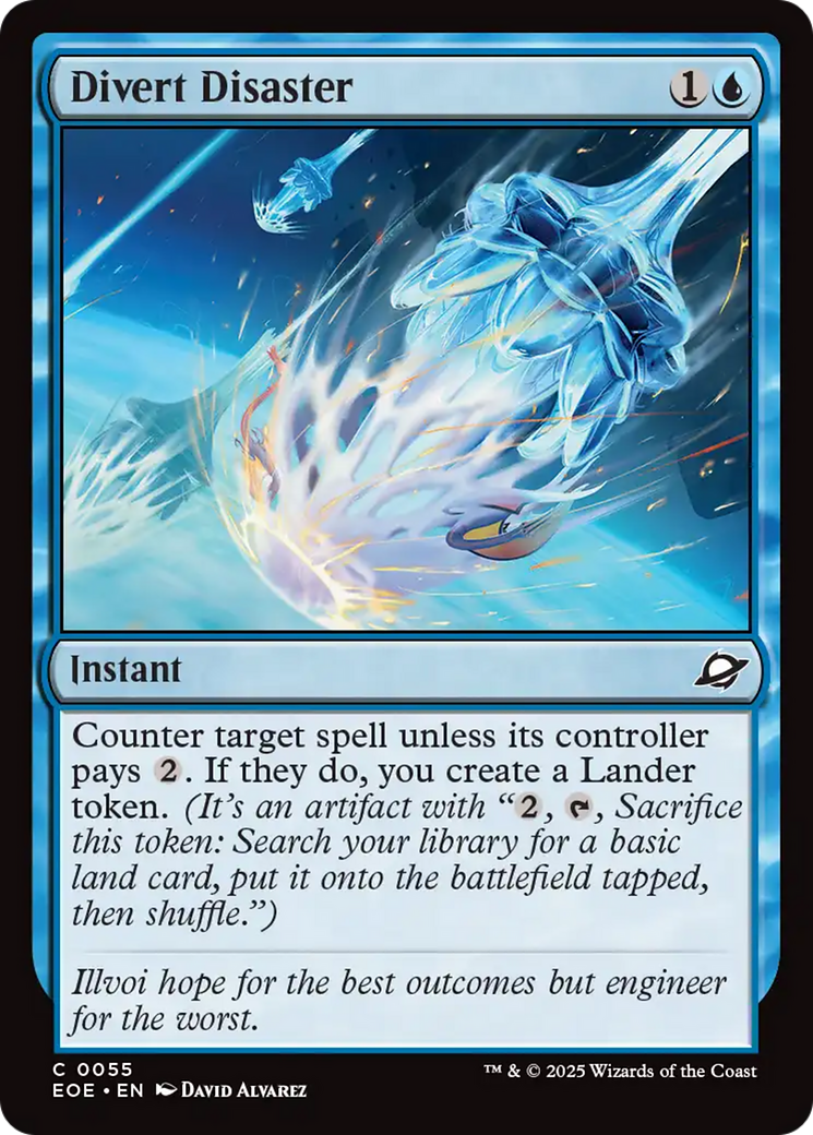 Divert Disaster - Common Instant card from Edge of Eternities