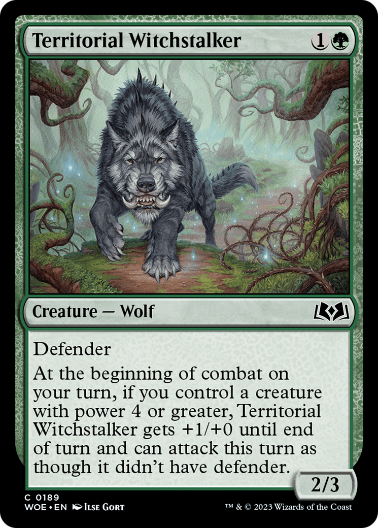 Image of card Territorial Witchstalker