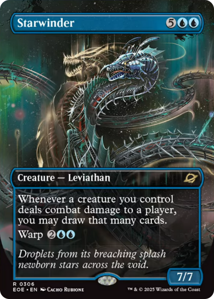 Starwinder - Rare Creature — Leviathan card from Edge of Eternities