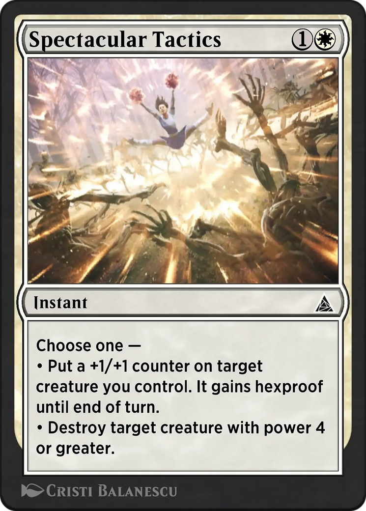 Spectacular Tactics - Common Instant card from Through the Omenpaths