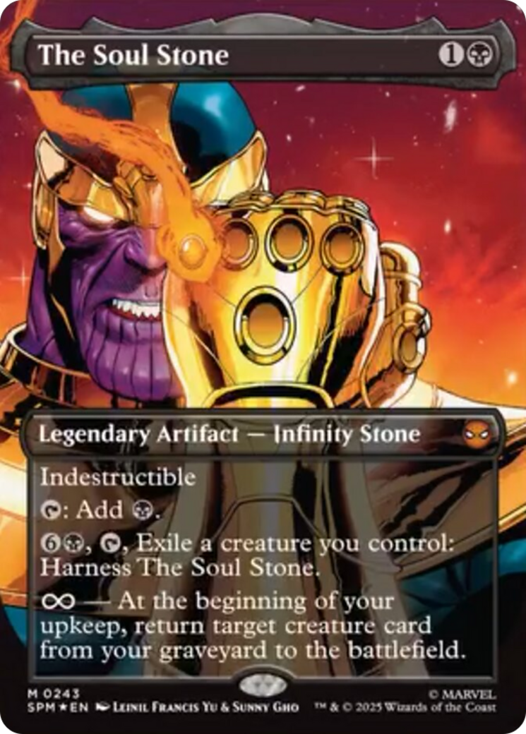 The Soul Stone - Mythic Legendary Artifact — Infinity Stone card from Marvel's Spider-Man