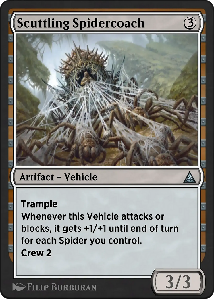 Spider-Mobile - Uncommon Artifact — Vehicle card from Through the Omenpaths
