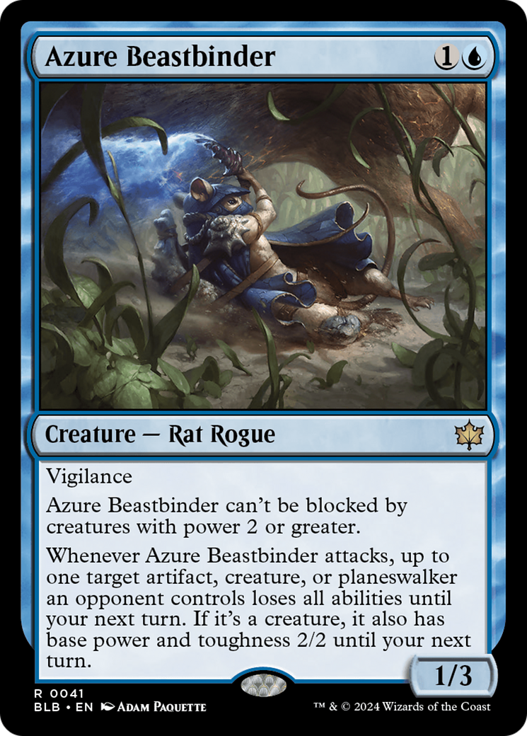 Image of card Azure Beastbinder