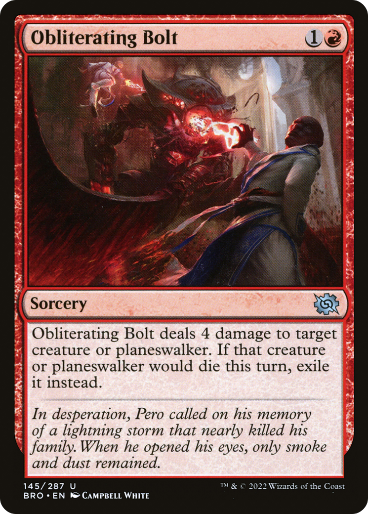 Image of card Obliterating Bolt