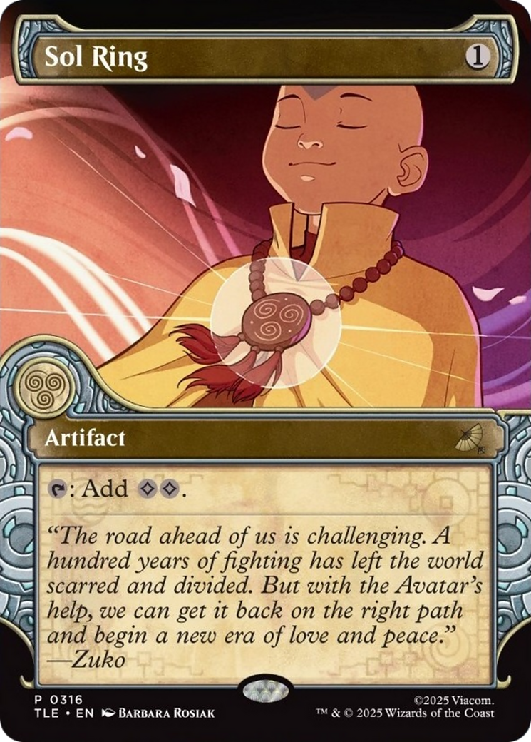Sol Ring - Rare Artifact card from Avatar: The Last Airbender Eternal