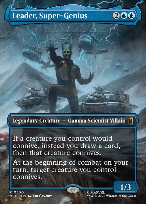 Leader, Super-Genius