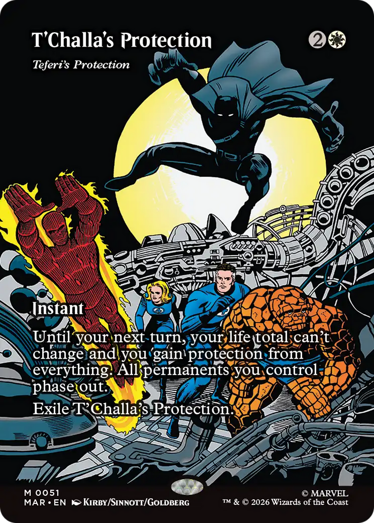 Teferi's Protection - Mythic Instant card from Marvel Universe