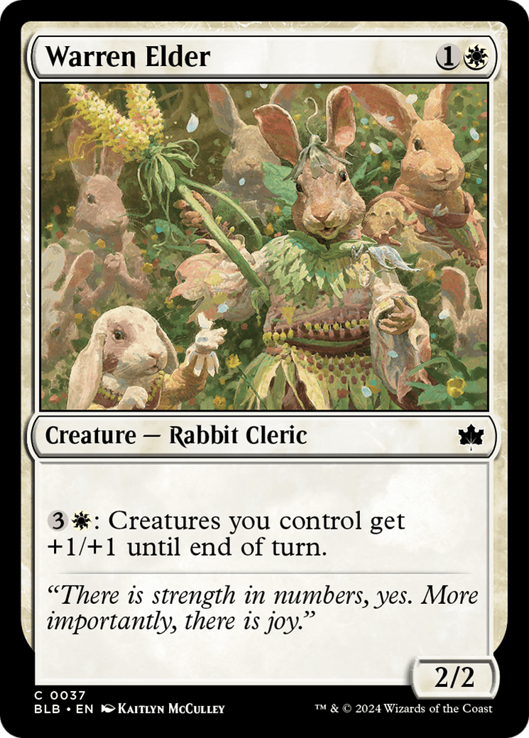 Image of card Warren Elder