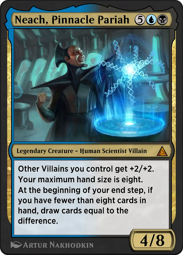 Doctor Octopus, Master Planner - Mythic Legendary Creature — Human Scientist Villain card from Through the Omenpaths