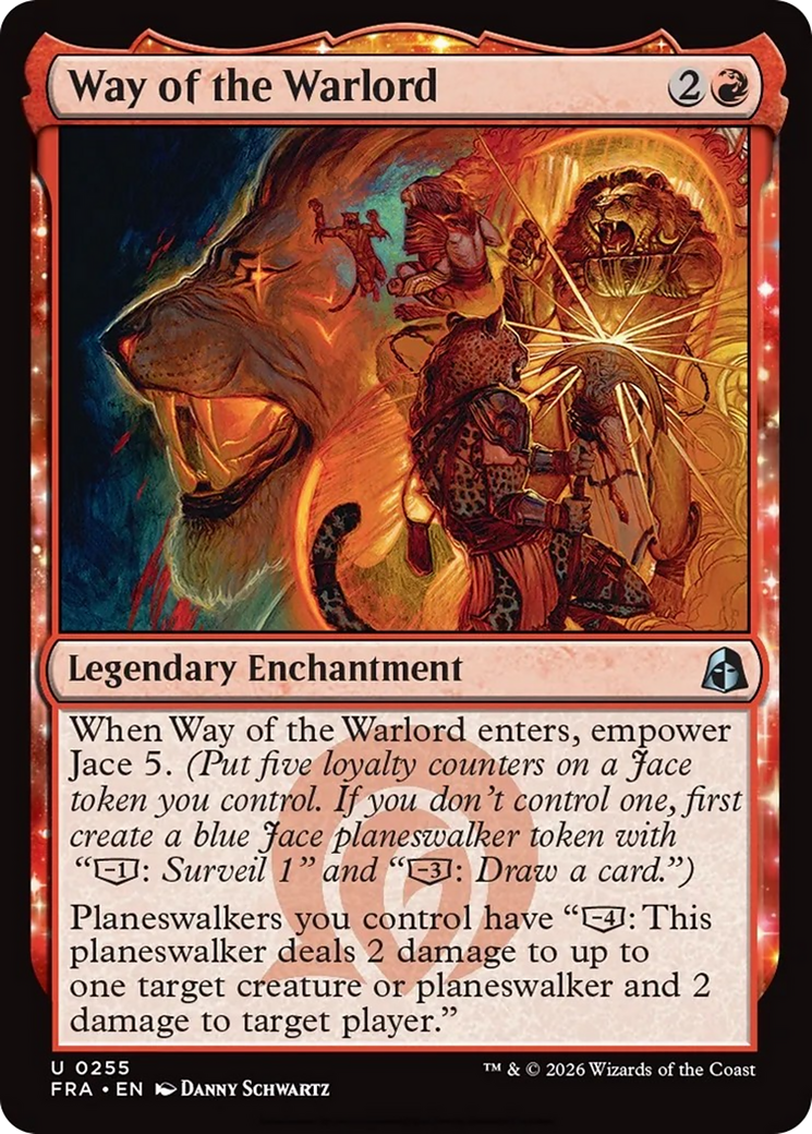 Way of the Warlord - Uncommon Legendary Enchantment card from Reality Fracture