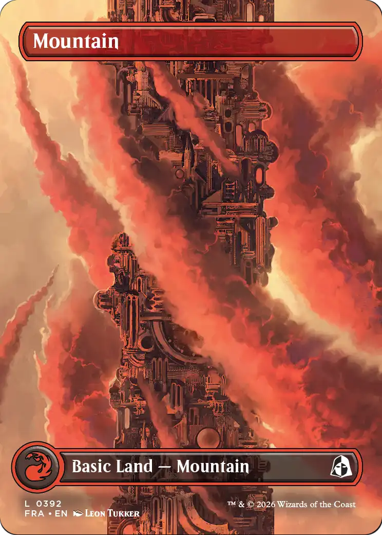 Mountain - Common Basic Land — Mountain card from Reality Fracture