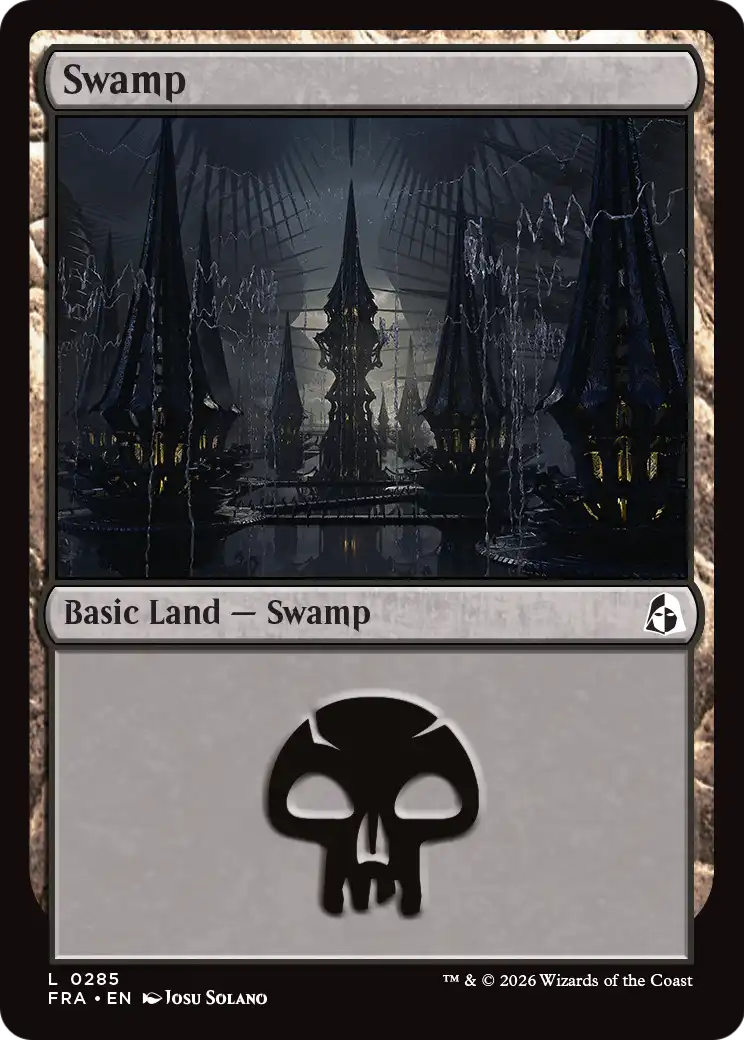 Swamp - Common Basic Land — Swamp card from Reality Fracture