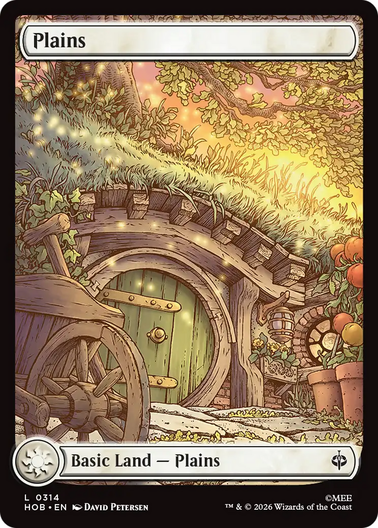 Plains - Common Basic Land — Plains card from The Hobbit