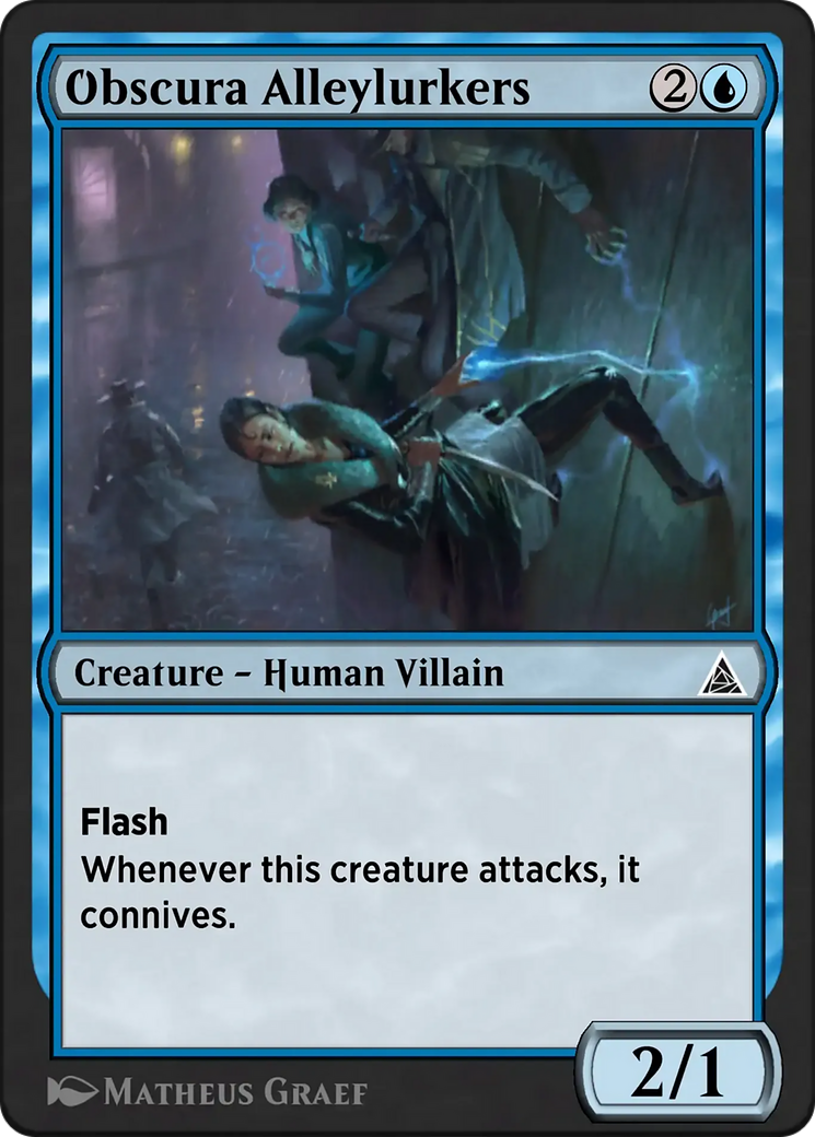 Doc Ock's Henchmen - Common Creature — Human Villain card from Through the Omenpaths