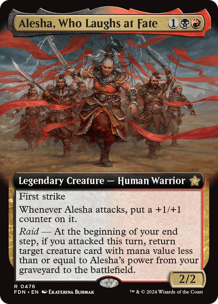 Image of card Alesha, Who Laughs at Fate