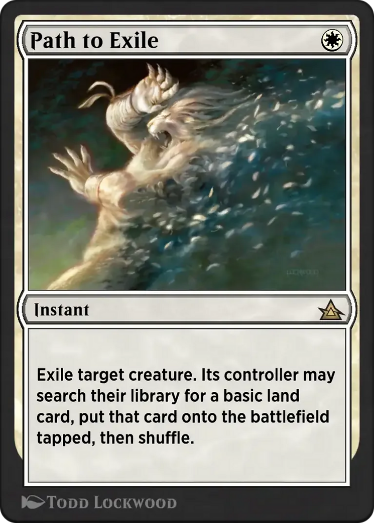 Path to Exile - Rare Instant card from Through the Omenpaths Bonus Sheet