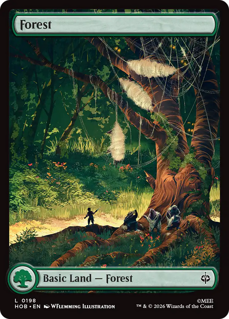 Forest - Common Basic Land — Forest card from The Hobbit