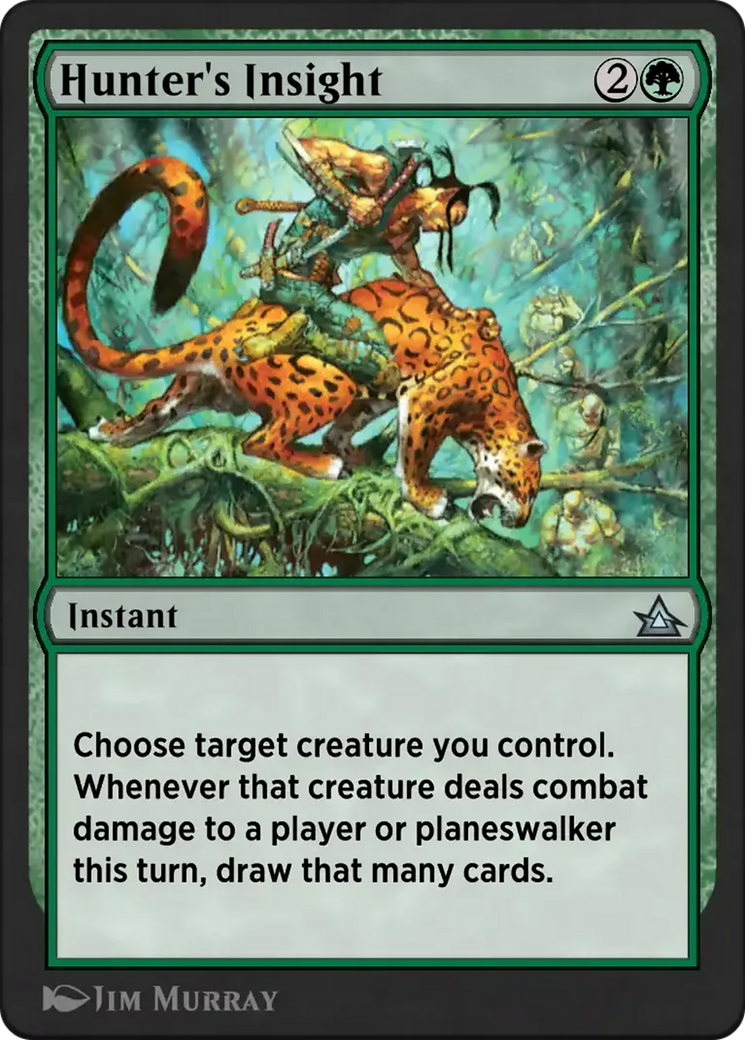 Hunter's Insight - Uncommon Instant card from Through the Omenpaths Bonus Sheet