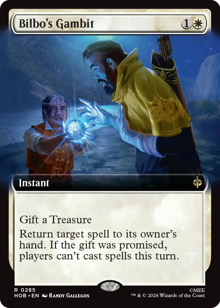 Bilbo's Gambit - Rare Instant card from The Hobbit
