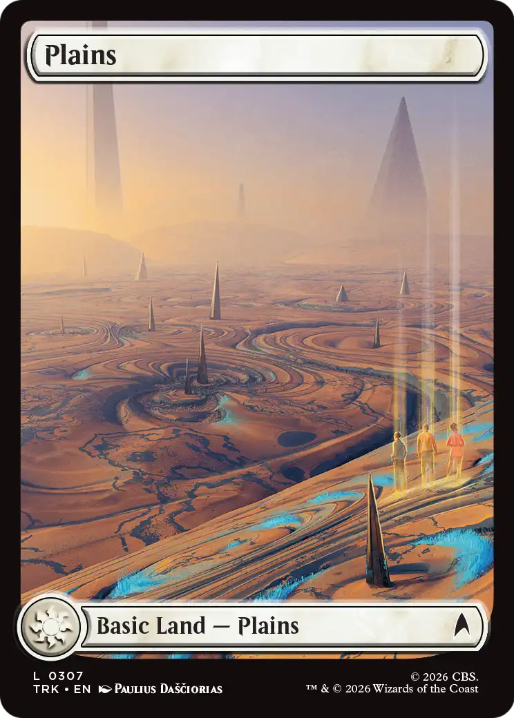 Plains - Common Basic Land — Plains card from Star Trek