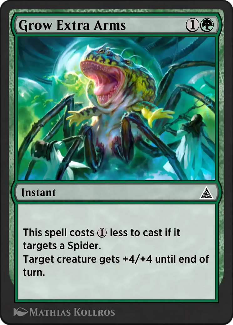 Grow Extra Arms - Common Instant card from Through the Omenpaths