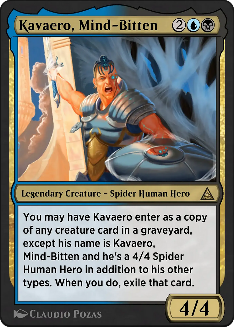 Superior Spider-Man - Rare Legendary Creature — Spider Human Hero card from Through the Omenpaths