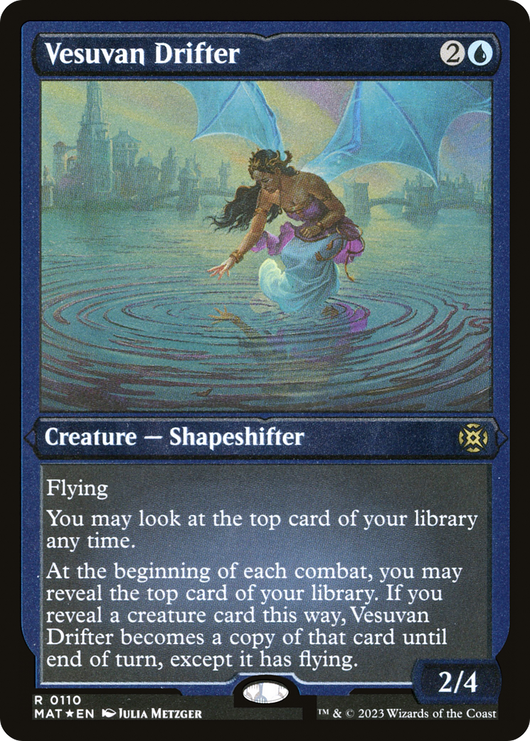 Vesuvan Drifter - Rare Creature — Shapeshifter card from March of the Machine: The Aftermath