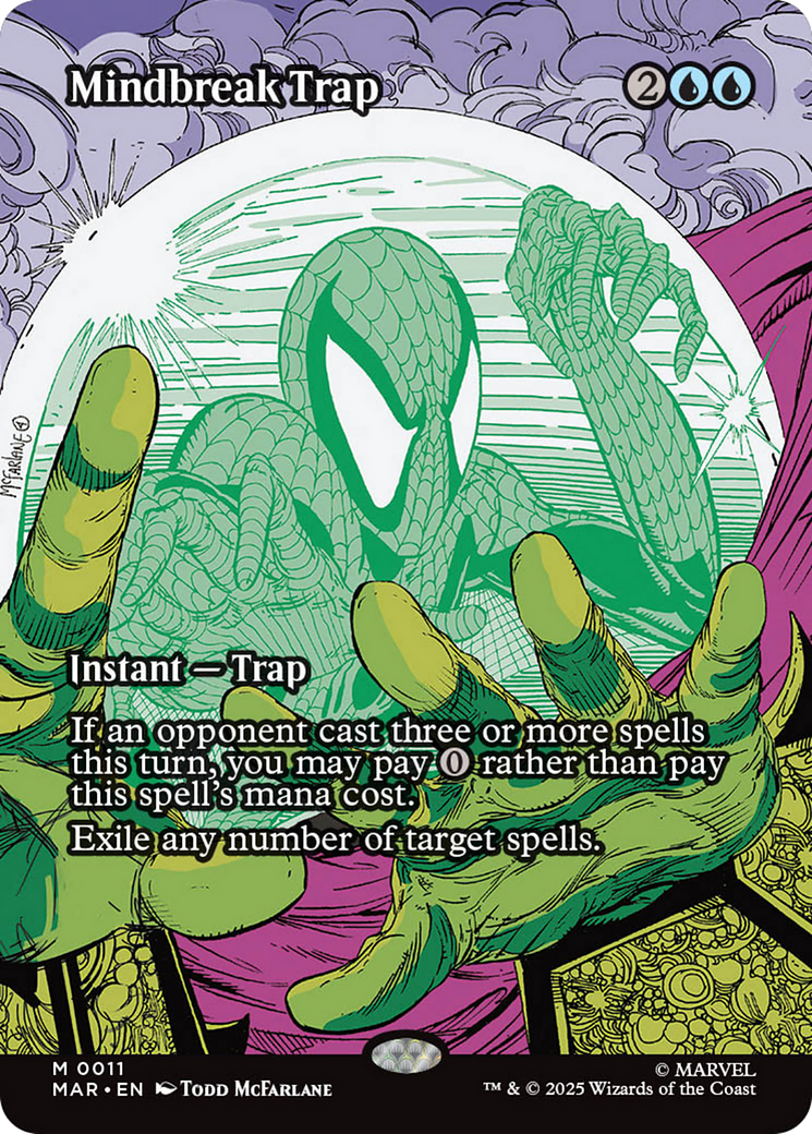 Mindbreak Trap - Mythic Instant — Trap card from Marvel Universe