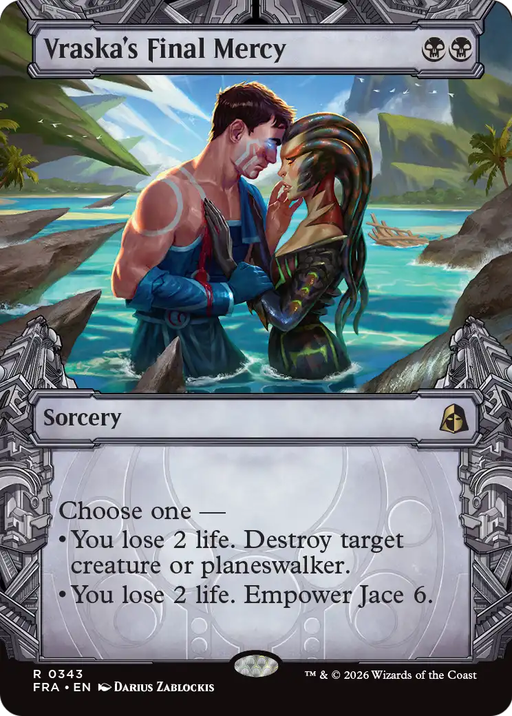 Vraska's Final Mercy - Rare Sorcery card from Reality Fracture
